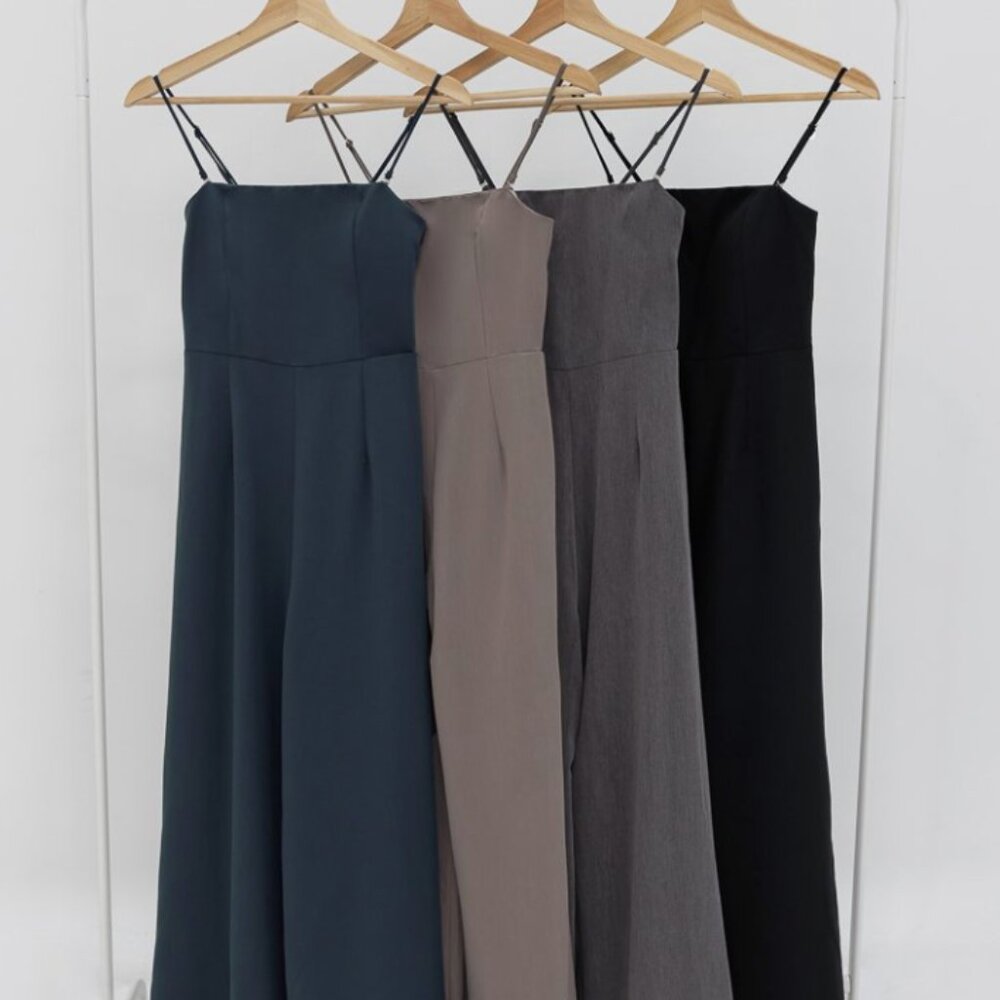 NWOT Lovet padded tube top strapless jumpsuit (Size L)
